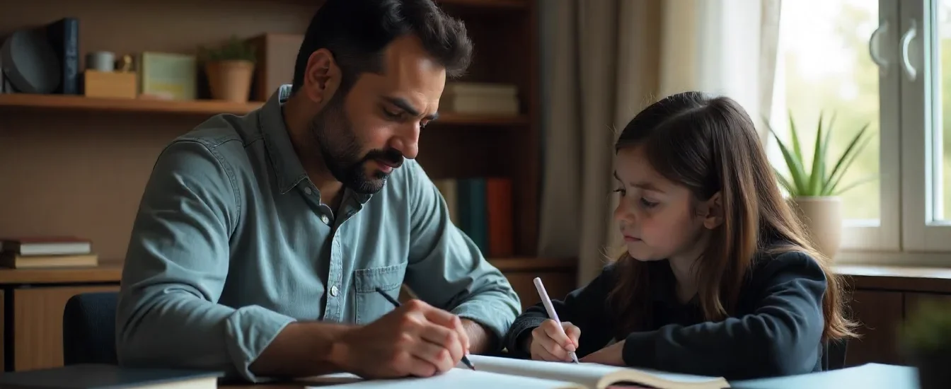 Professional home tutor in Islamabad teaching student at home