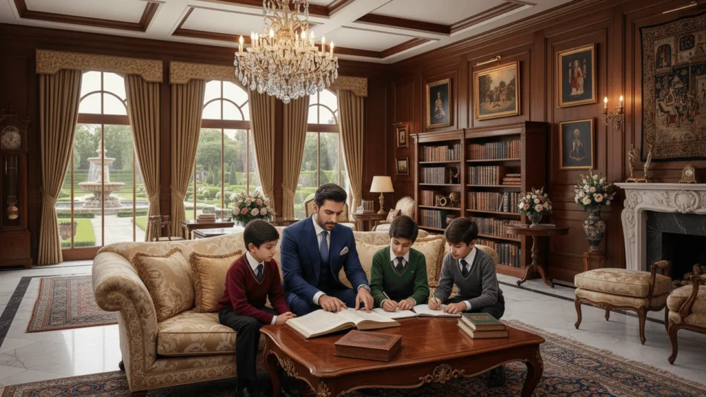 Home tuition in Islamabad tutoring the student