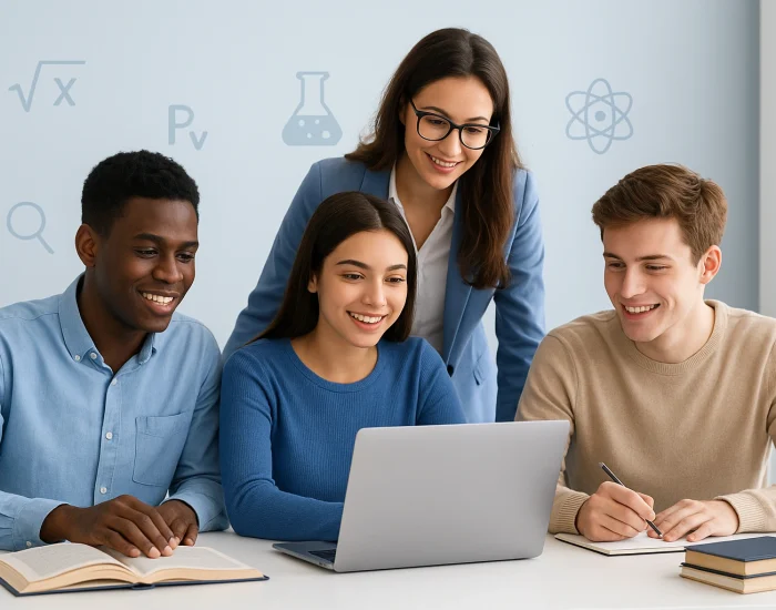 Private A Level tutor helping student prepare for exams Private A Level tutor helping student prepare for exams